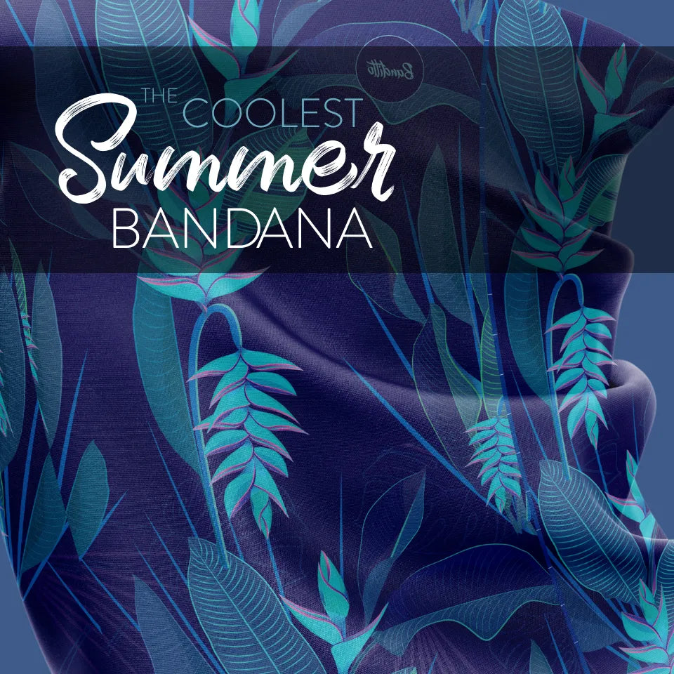 MIDNIGHT RAINFOREST BANDANA