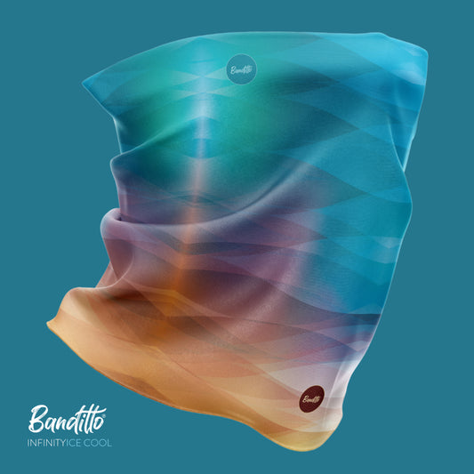 SUNLIGHT WAVES BANDANA