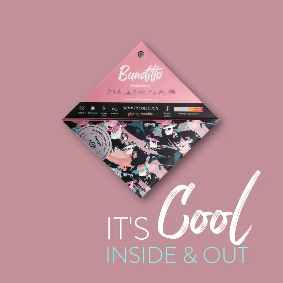 GLIDING FRENCHIE BANDANA