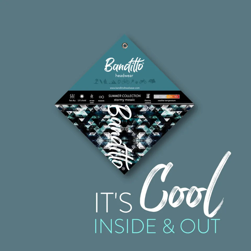 STORMY MOSAIC BANDANA