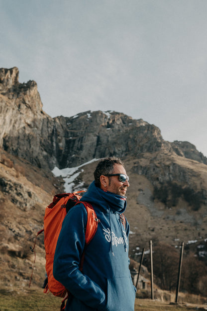 BANDITTO УНИСЕКС ХУДИ С ВИСОКА ЯКА И ЛОГО